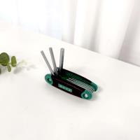 01081 Folding Wrench Eight-piece Set with Inner Hexagon Type