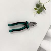 8 inch professional-grade dark-colored vice grips