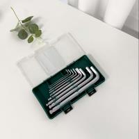 The medium-length set of high-quality internal hexagonal wrenches