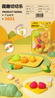 M3601 Small Plate Vegetable Puzzle Cutting Toy