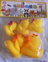 329 Mother and Son Head Flower Duck