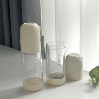 Y-8581奶油风晶透牙具盒