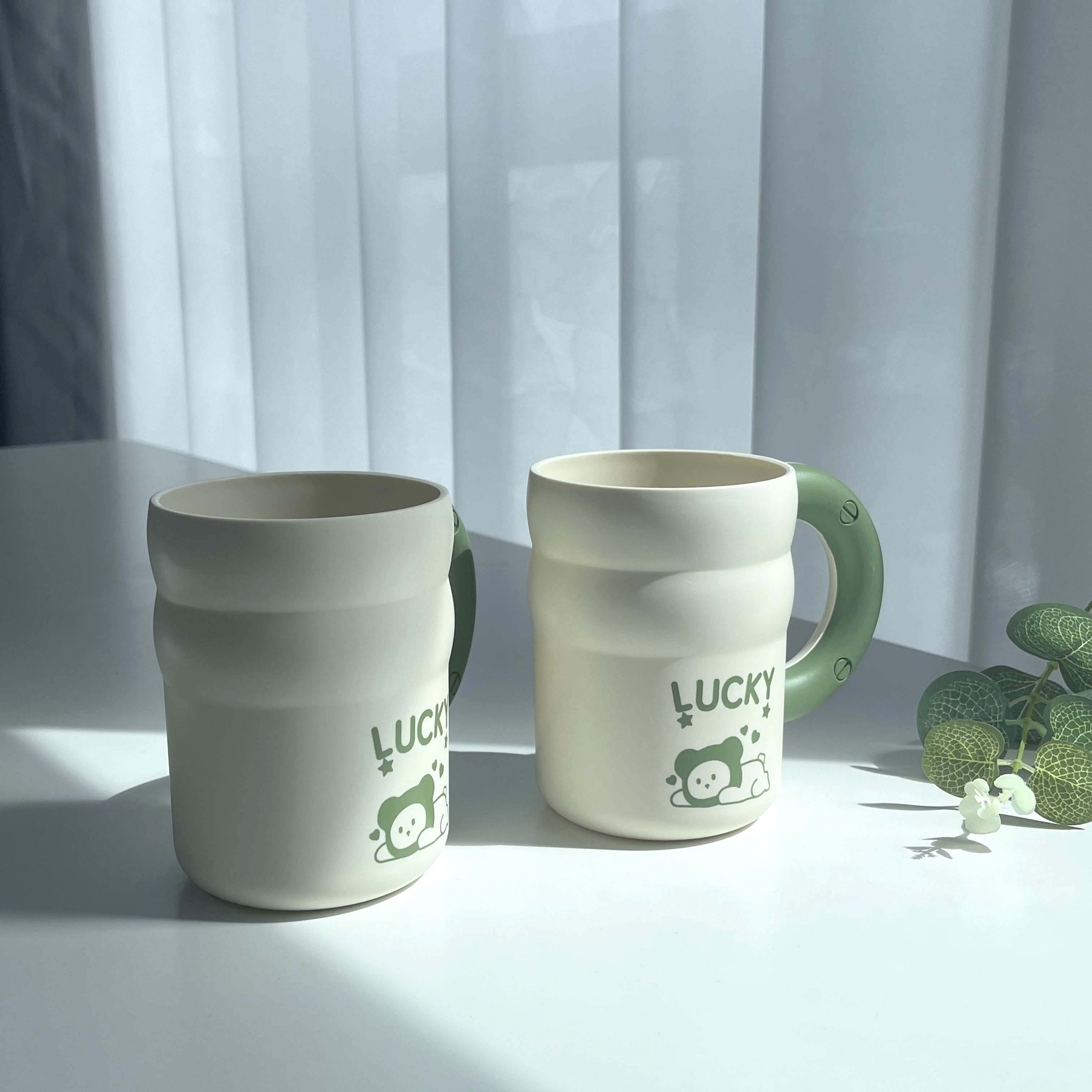 Y-5653 Forest-themed Large-capacity Cup