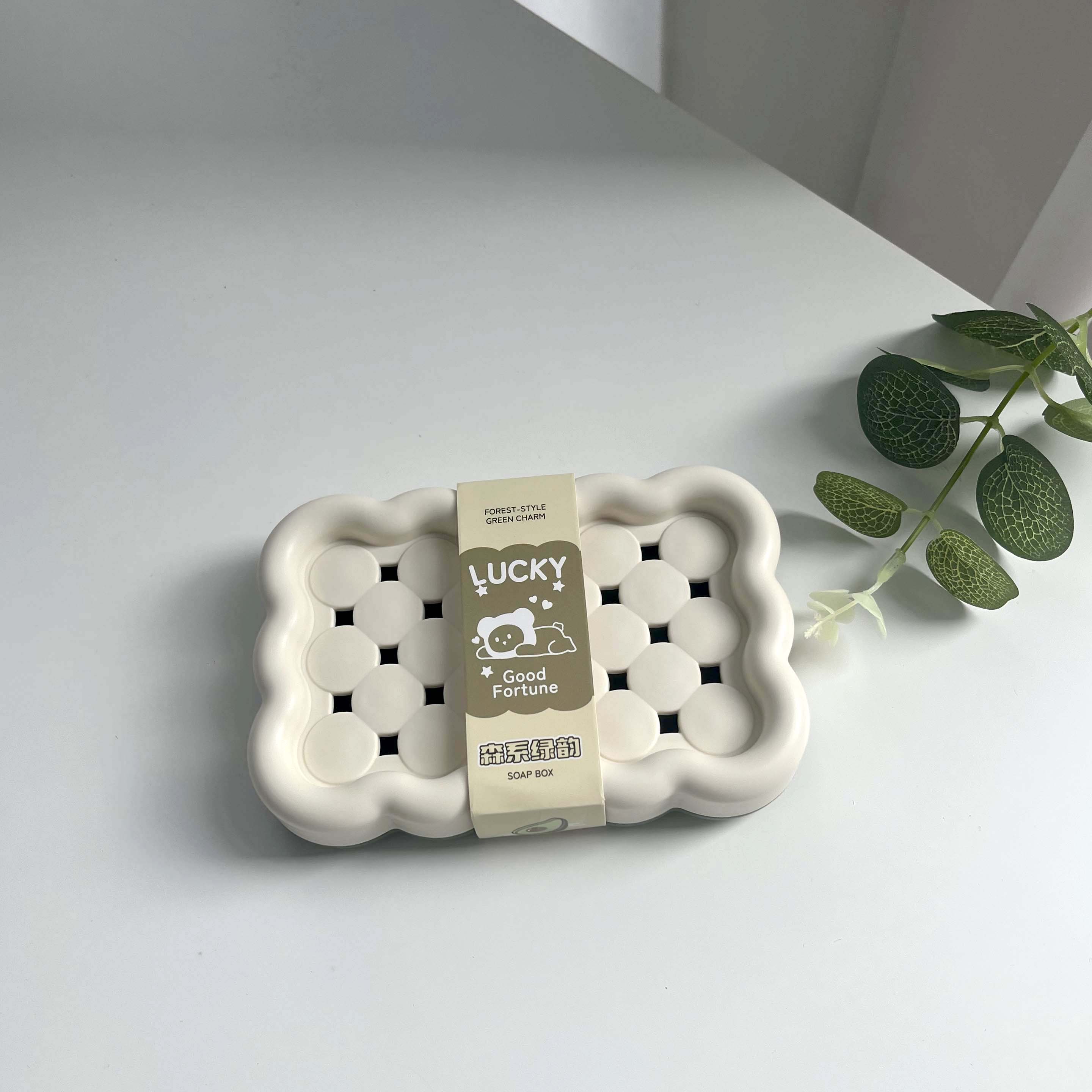 Y-5657 Forest-themed Simple Soap Dish