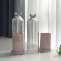 صندوق أدوات الأسنان TH-9626 باللون الوردي.