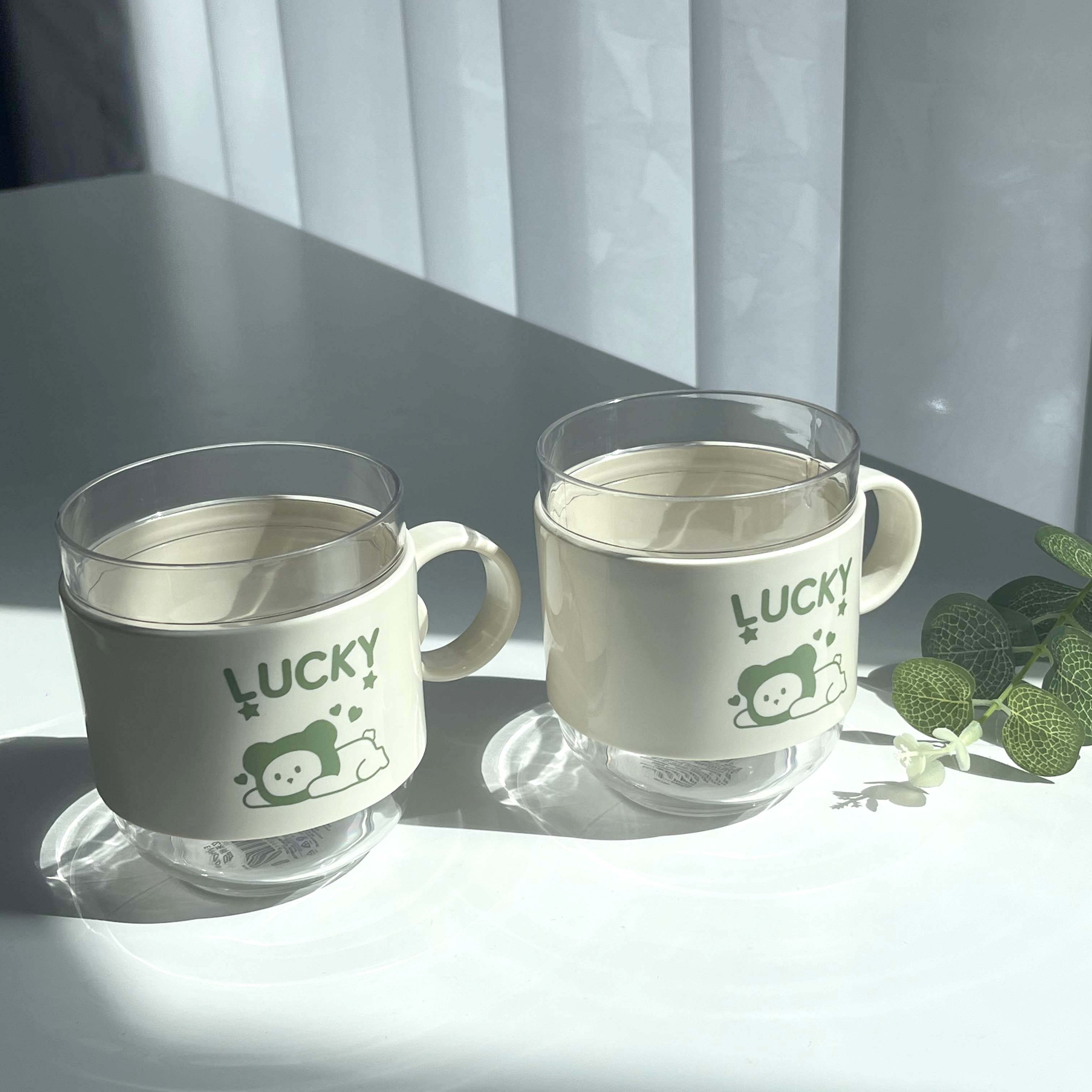 Y-5651 Forest-themed Double-layered Cup