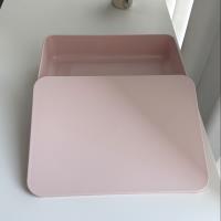 TH-9631 Pink-hued Rectangular Storage Box