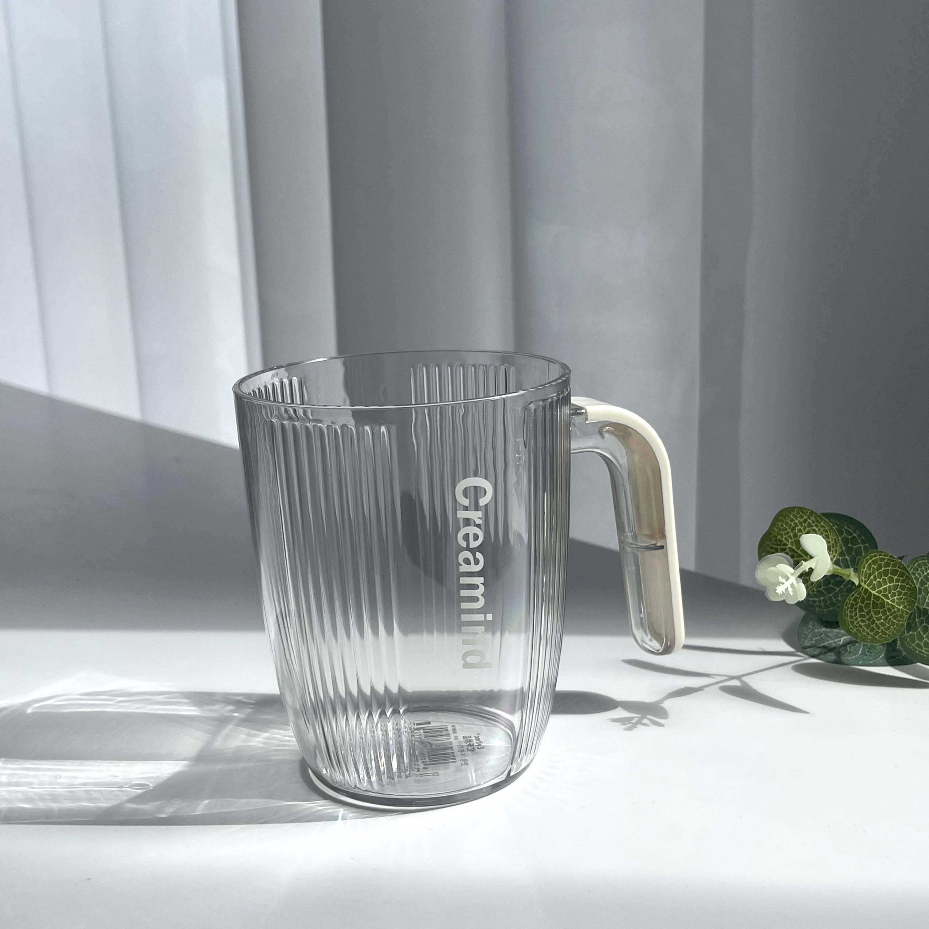 Y-8572 Crystal Transparent Toothbrushing Cup