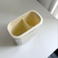 Boîte à baguettes transparente de style campagnard Y-8575