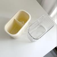 Boîte à baguettes transparente de style campagnard Y-8575