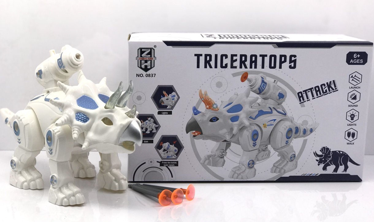 0837  
Electric Mechanical Triceratops
