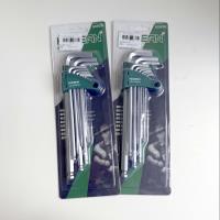 Visseuse à tête sphérique matte à six pans (allongée, de Hongyang) / 509012