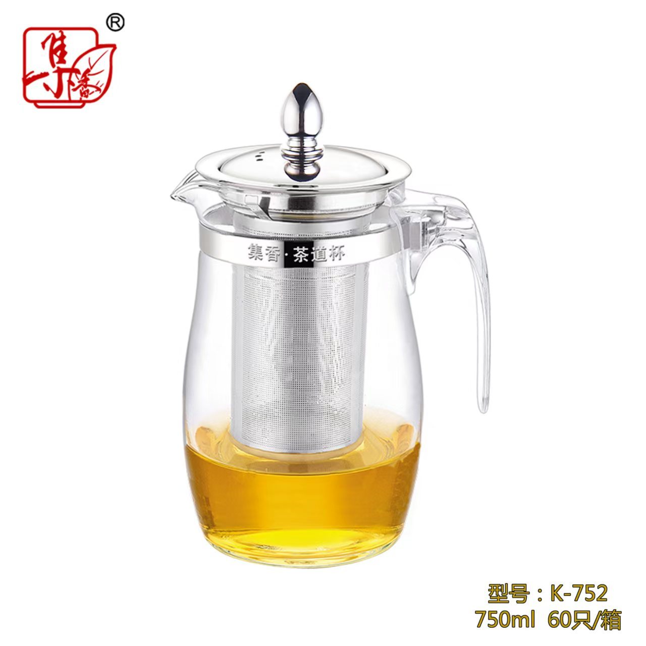 The JXPCH752 steel-bodied K-series tea pot with a capacity of 750ml is available for purchase now.