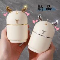 XYQ111 Simple and Luxurious Press-Type Toothpicks, 1 Pack of 12