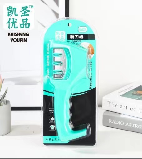 The Kai Sheng Youpin K093 knife sharpener in color, with 36 functions  ↓