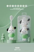 JX1-11 Haha Dog Children's Soft-bristled Toothbrush, 1 box of 12 pieces