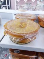 TRFKT474 Meng Jiangnan Round Heat-Resistant Fresh-Keeping Box, 620ml (6 pieces per box)