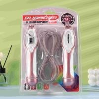 0071 Strength-building rope-jumping with weighted jump ropes