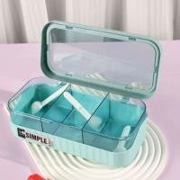 1868 Three-compartment seasoning box