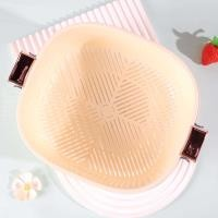 9765 square grid print drainage basket