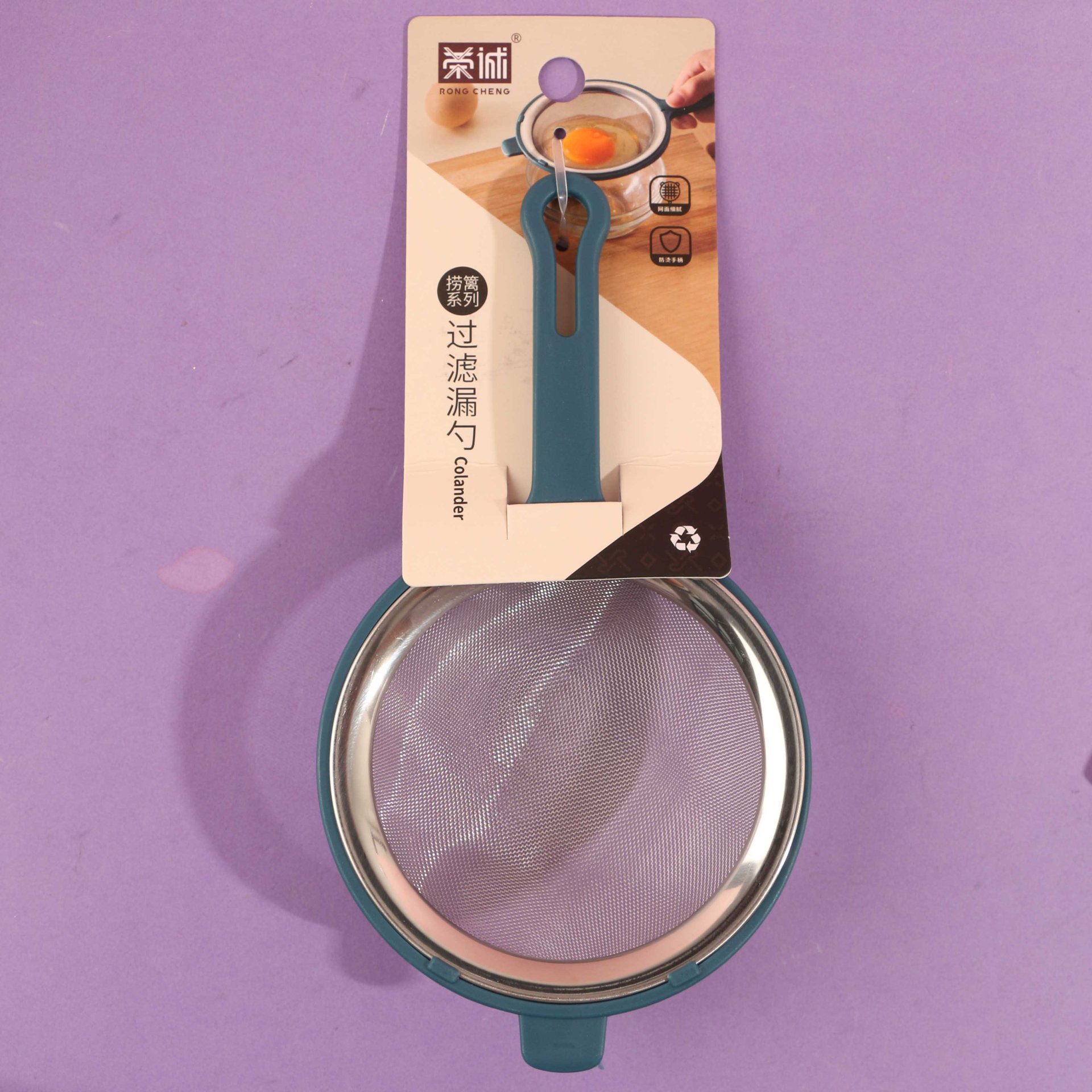 تسرب شاشة التصفية ذات المقبض البلاستيكي بطول 12 سم لطراز QF-RC8558-1