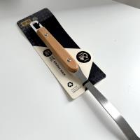 QF-RC2529-3 Ponceuse avec manche en bois de 12 cm et passoire à poisson.