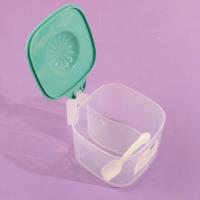 صندوق توابل شفاف ذو مقسمين 575