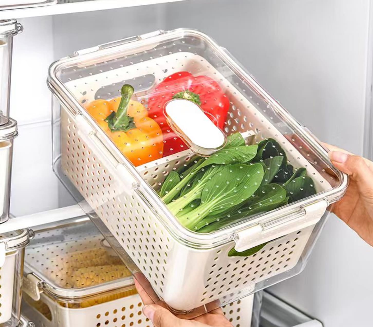 Large-sized storage box for TM1036 refrigerator