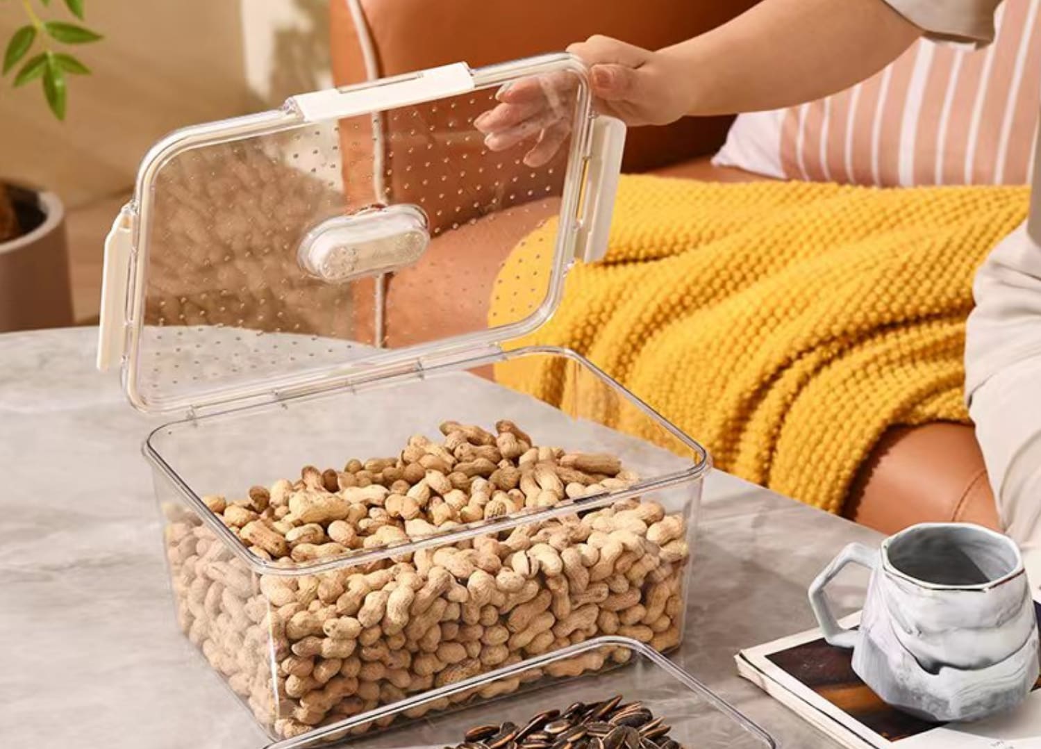 TM1037 Small Refrigerator Storage Box