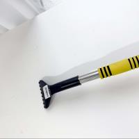 Extension rod dust removal shovel