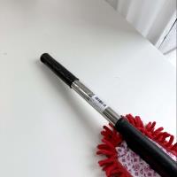 A flat microfiber dusting duster