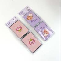 22018 Electroplated Square Folding Mirror