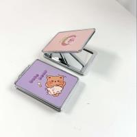 22018 Electroplated Square Folding Mirror