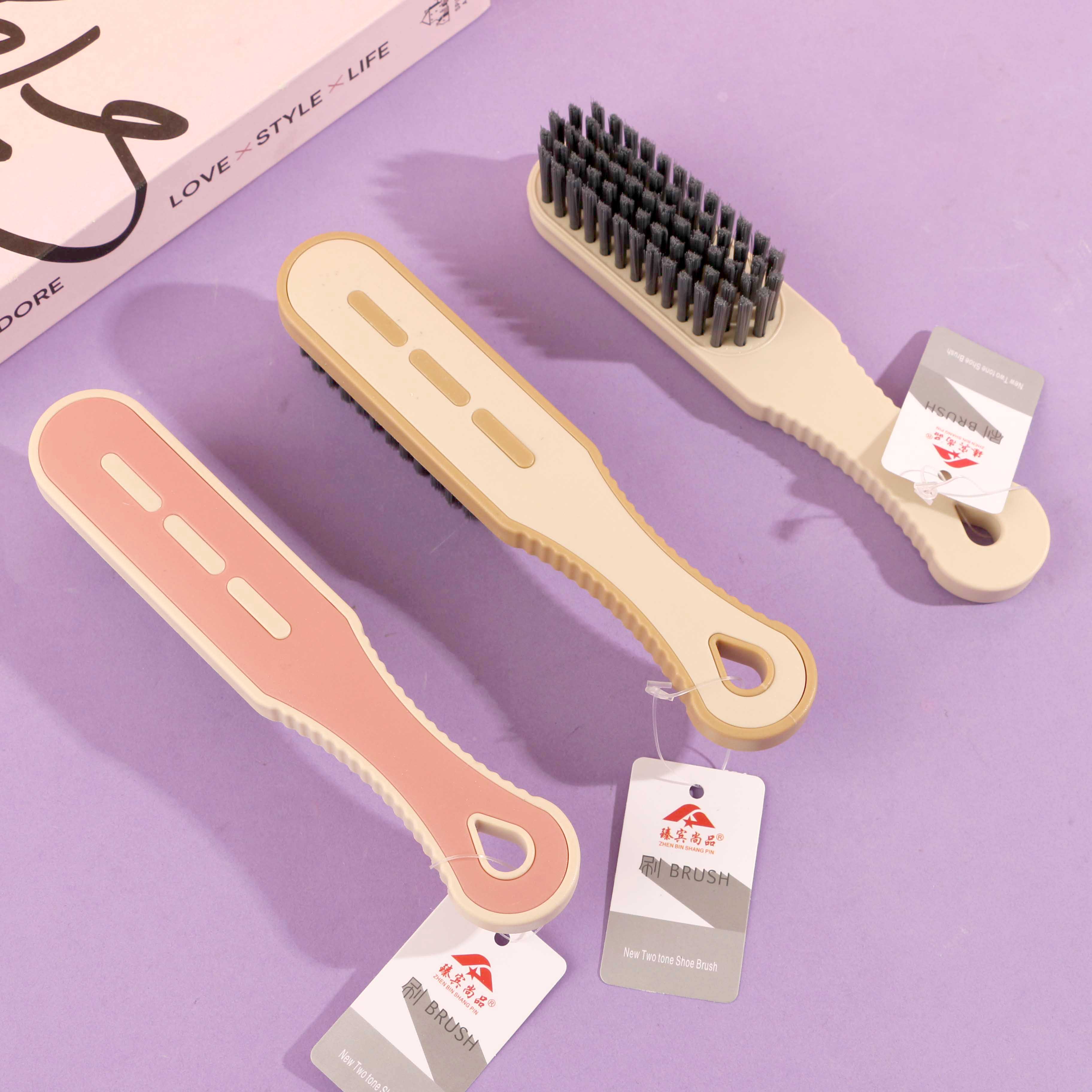 159 new two-color shoe brushes