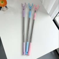 016 Mini Steel Rod Retractable Clothes Hanger