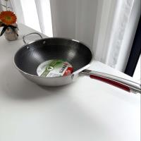 32CM stainless steel honeycomb pot