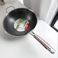 32CM stainless steel honeycomb pot