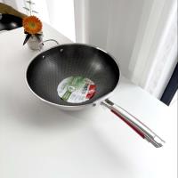 Stainless steel honeycomb pot/round bottom, 36CM in diameter