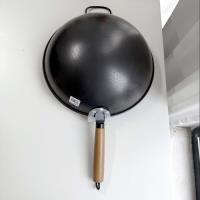 Forged genuine stainless steel round bottom 36CM