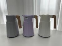 LT-8906 Rhombus Wood Grain Square Handle Thermal Flask