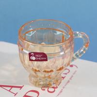 ZB45A amber-colored glass cup