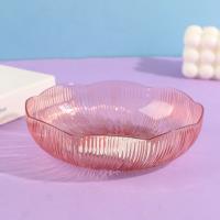 0838 Vertical Striped Lace Fruit Plate