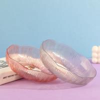 0838 Vertical Striped Lace Fruit Plate