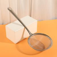 The wide-brimmed 18-centimeter net has holes in it