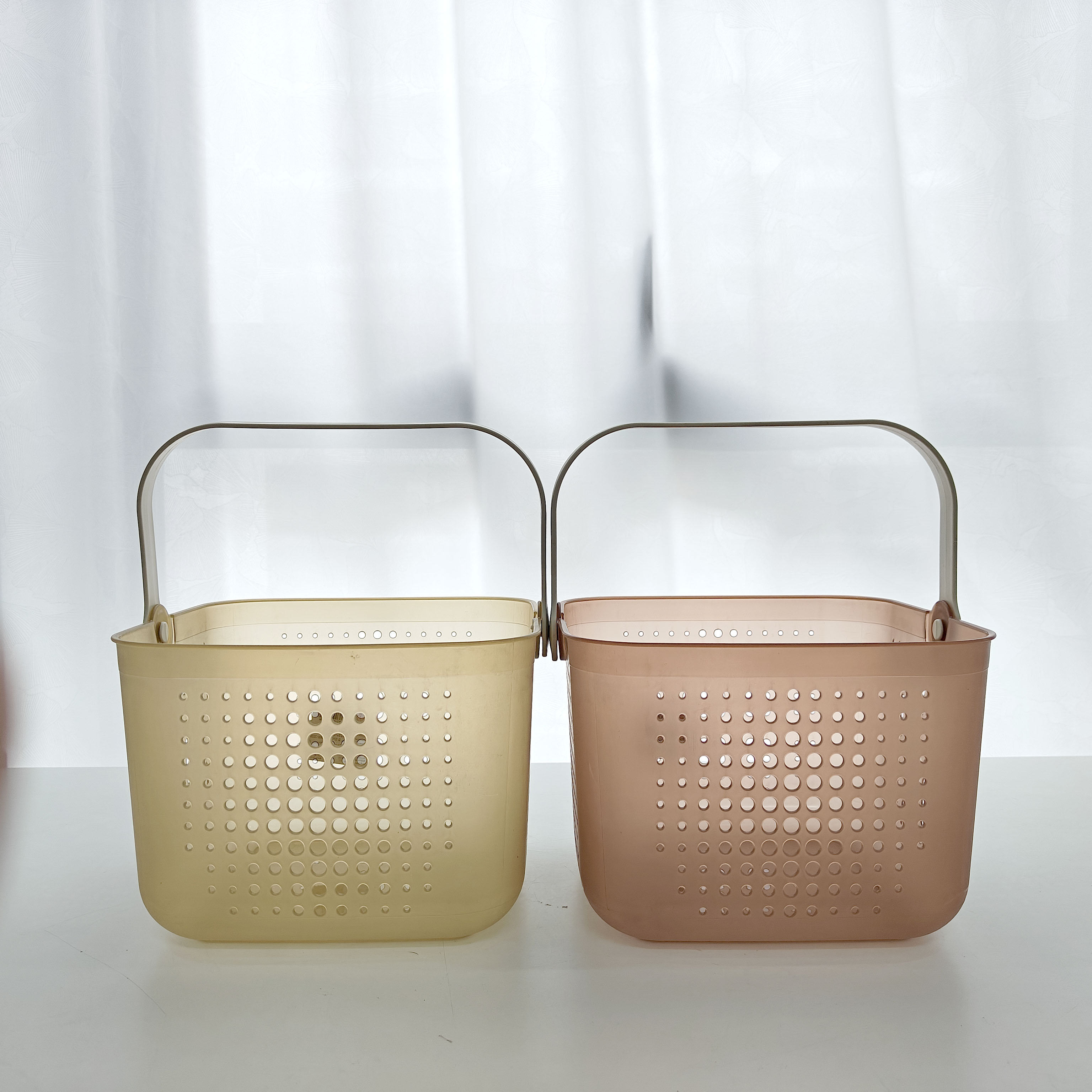 9908透明方形大澡篮