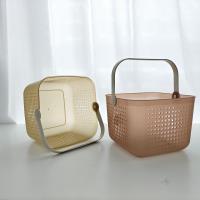 9908透明方形大澡篮