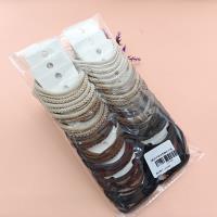 3 black headbands in the color of cool wind and black coffee