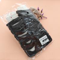 2 black high-elastic sports anti-slip headbands