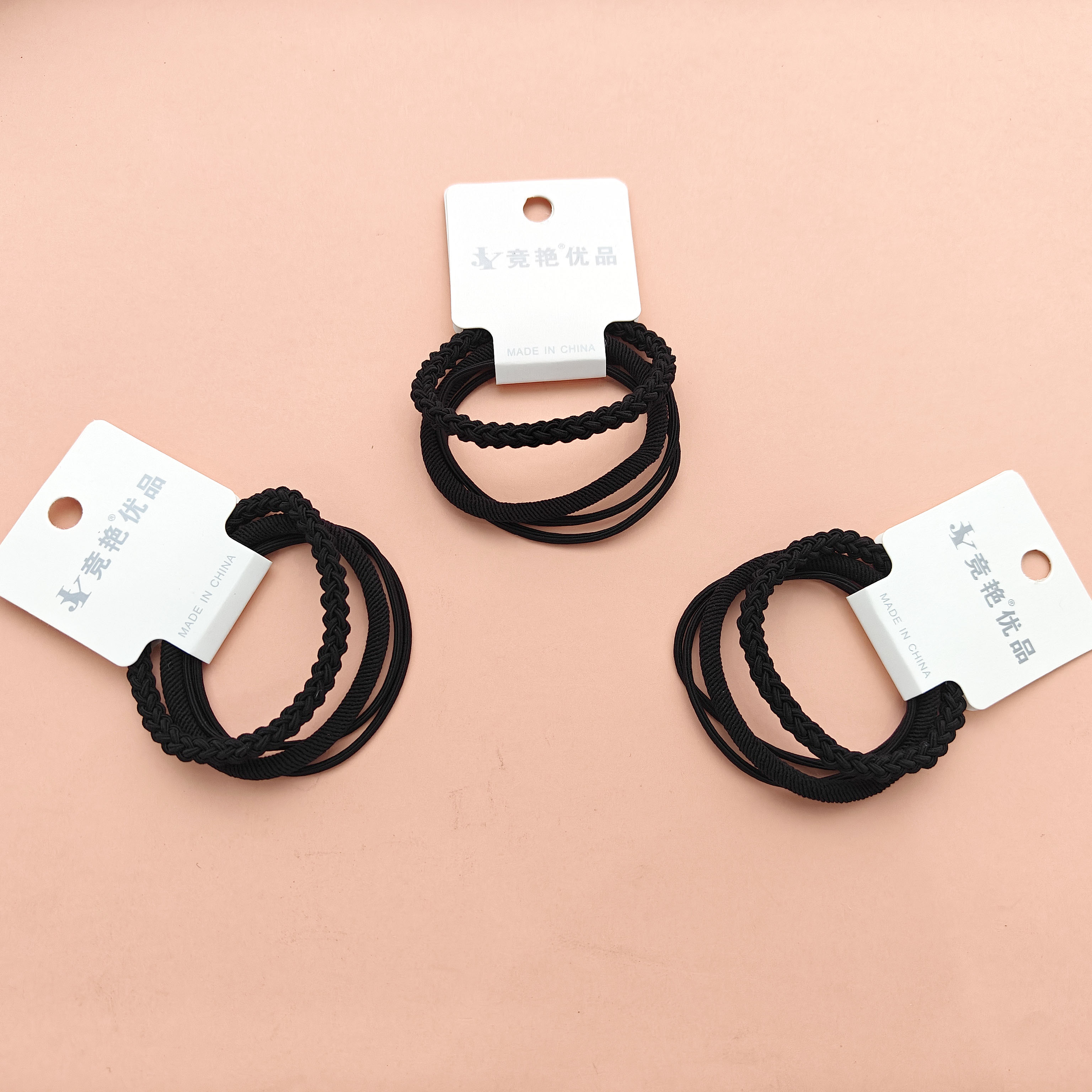 3 black-colored headbands from internet celebrities