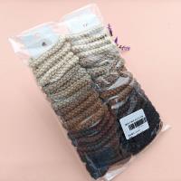 2 pieces of pressed-edge head ropes in earth tones